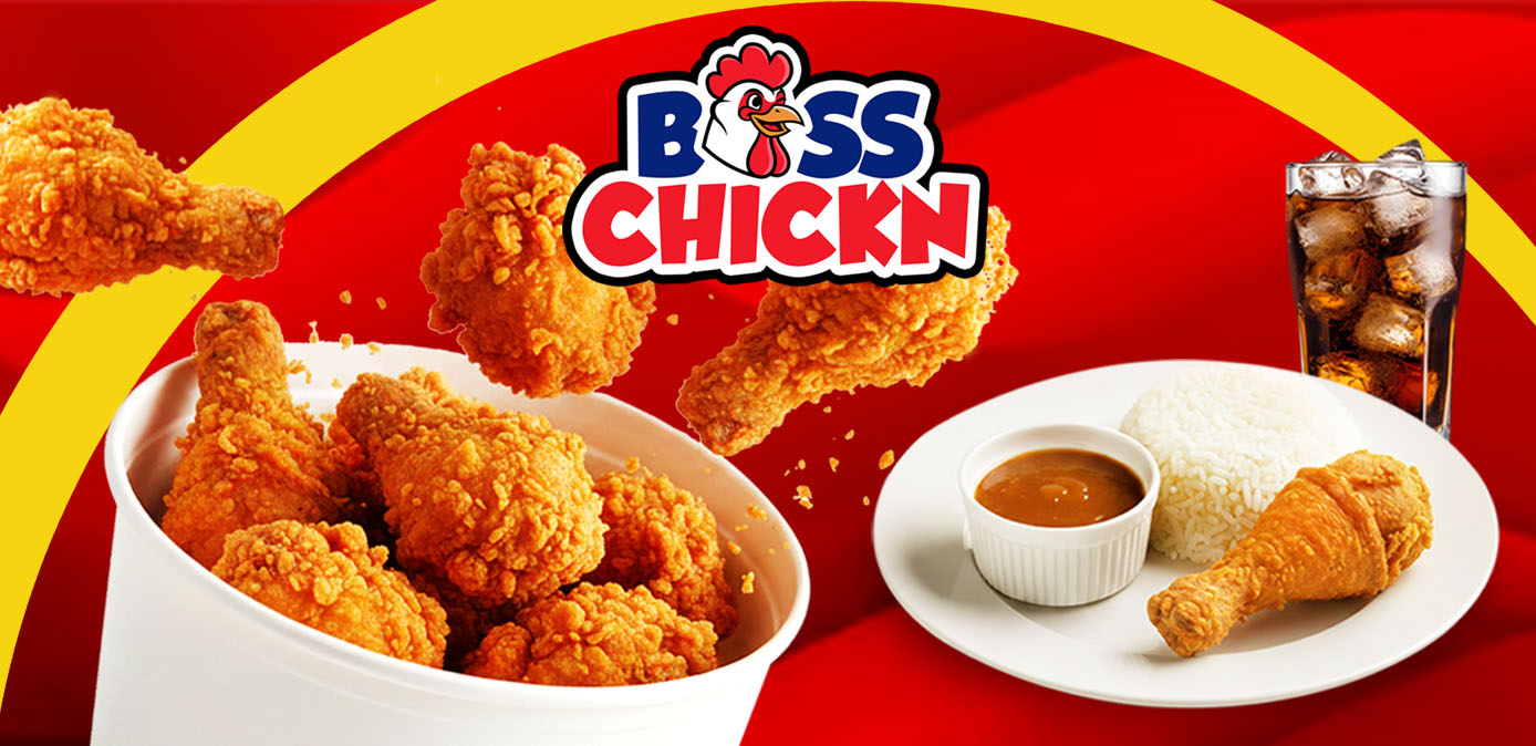 Boss Chickn meal and combo offerings
